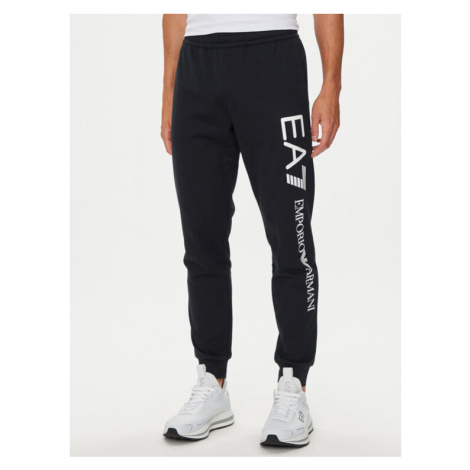 EA7 Emporio Armani Teplákové nohavice 8NPPC3 PJ05Z 0544 Tmavomodrá Slim Fit