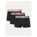 Calvin Klein Underwear Súprava 3 kusov boxeriek 000NB3074A Čierna