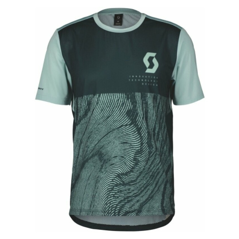 Scott Trail Vertic S/SL Men's Shirt Aruba Green/Mineral Green