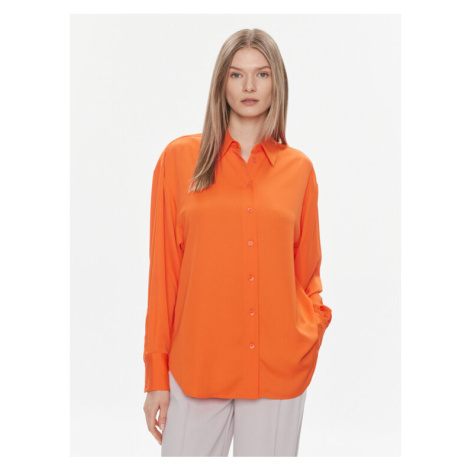 Calvin Klein Košeľa K20K206777 Oranžová Relaxed Fit