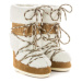 Dámske vysoké zimné topánky MOON BOOT Icon Shearling whisky off white