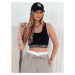 Čierny crop top SUNSEL RY2415