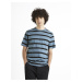 Celio Striped T-shirt Beboxar - Men