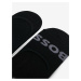 Súprava dvoch párov pánskych ponožiek v čiernej farbe BOSS