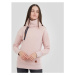 Dámska mikina FUNDANGO Aliz Pullover-320-rose