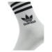 Adidas Súprava 6 párov vysokých ponožiek unisex 3-Stripes JE1828 Biela