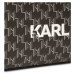 Taška Karl Lagerfeld K/Mono. Klassik Weekender Čierna