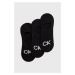 Ponožky Calvin Klein (3-pak) pánske, čierna farba