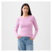 Top GAP Longsleeve Crewneck Modal Top Sugar Pink