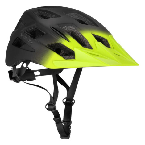 Spokey POINTER Bicycle helmet with LED flasher cm, clear-yellow