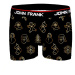 Pánske boxerky John Frank JFBD39-CH-GOLD PIECES černá