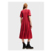 Desigual Každodenné šaty Flora 22WWVW30 Červená Regular Fit
