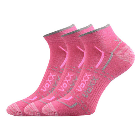 VOXX ponožky Rex 11 ružové 3 páry 114570