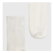 Sprandi Súprava 3 párov vysokých dámskych ponožiek SS21-SSW003 r. OS Biela