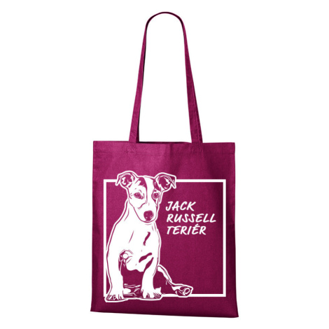 Ekologická nákupná taška s potlačou Jack Russel teriérom
