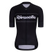 RIVANELLE BY HOLOKOLO Cyklistický dres s krátkym rukávom - GEAR UP - čierna