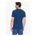 Sisley Tričko 3YR7S101K Modrá Slim Fit