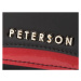 Peterson Čierna dlhá peňaženka s leskom Y026 PTN BC-411-BLACK RED