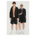 Šortky Rains Shorts Regular 18920.01-01Black, čierna farba, jednofarebné
