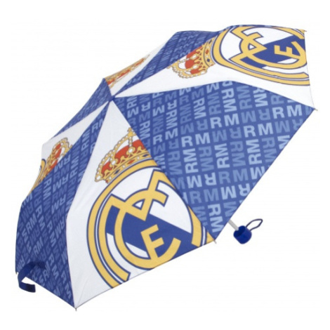 Skladací dáždnik REAL MADRID C.F. White/Blue, RM12972