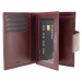 Peňaženka Semiline RFID P8261-2 Maroon 11 cm x 13 cm x 2 cm