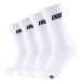 BIELE POLSTROVANÉ TENISOVÉ PONOŽKY SKECHERS 2PK TENNIS CUSHIONED SOCKS SK41041-1000