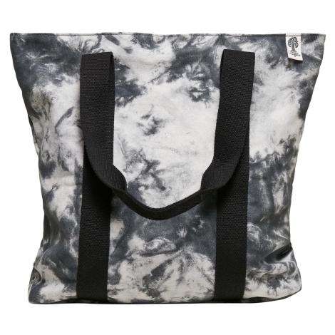 Dye Tote Bag Black/White Urban Classics