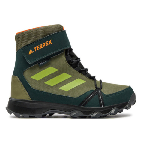 Adidas Trekingová obuv Terrex Snow Cf R.Rdy K GZ1178 Zelená