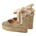 Castañer Espadrilky Chiara/8Ed/006 021726 Zlatá