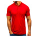 Štýlové pánske tričko 9025 - červené