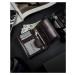 Pánska peňaženka z prírodnej lícovej kože s priehradkou na fotku - Rovicky