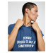 Koton Basic Hooded Sports Oversize T-Shirt Slogan Printed Sleeveless