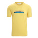 ICEBREAKER Funkčné tričko 'Tech Lite II Ski Fields'  neónovo modrá / žltá / čierna / biela
