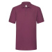 Burgundy Heavy Polo Friut of the Loom