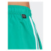 Adidas Plavecké šortky 3-Stripes CLX Swim Shorts HT4374 Zelená Regular Fit