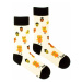 Viacfarebné vzorované ponožky Sova