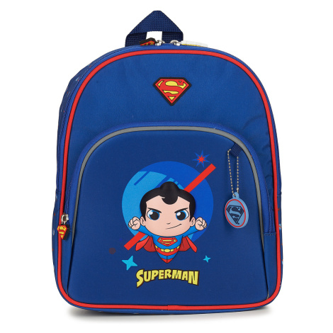 Back To School  SUPER FRIENDS SUPERMAN 25 CM  Školské tašky a aktovky Modrá