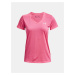 Tmavo ružové športové tričko Under Armour Tech SSV - Twist