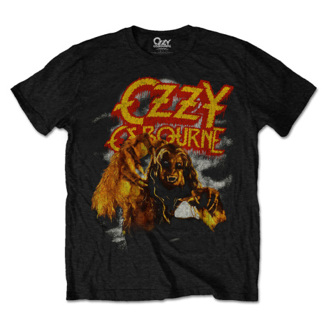 Ozzy Osbourne tričko Vintage Werewolf Čierna