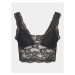 Pieces Podprsenka Bralette Lina 17096003 Čierna