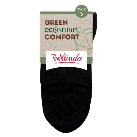 Bellinda GREEN ECOSMART COMFORT SOCKS - Dámske ponožky z bio bavlny s netlačícím lemom - biela