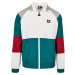 Starter Color Block Retro Jacket retro grn/wht/brick rd/grey