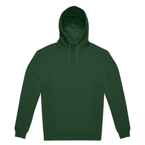 B&amp;C Hoodie Unisex mikina s kapucňou WG005 Bottle Green B&C
