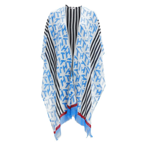 Tommy Hilfiger Kaftan - TH SUMMER BEACH KAFTAN &amp; POUCH modrý