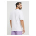 Plážové tričko HUGO biela farba, s potlačou, 50493727