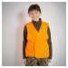 Detská poľovnícka vesta fluorescenčná oranžová