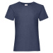 Navy Girls' T-shirt Valueweight Fruit of the Loom