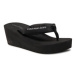 Calvin Klein Jeans Žabky Beach Wedge Sandal Padded Ny YW0YW01397 Čierna