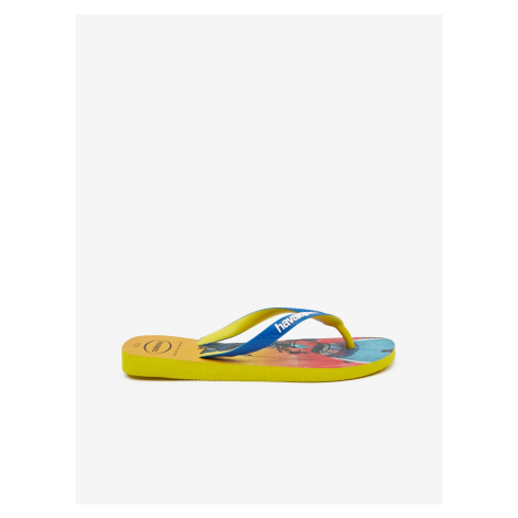 Sandále, papuče pre mužov Havaianas - žltá, modrá