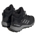 Juniorská členková turistická obuv ADIDAS Terrex Mid Jr GTX core black grey three core black